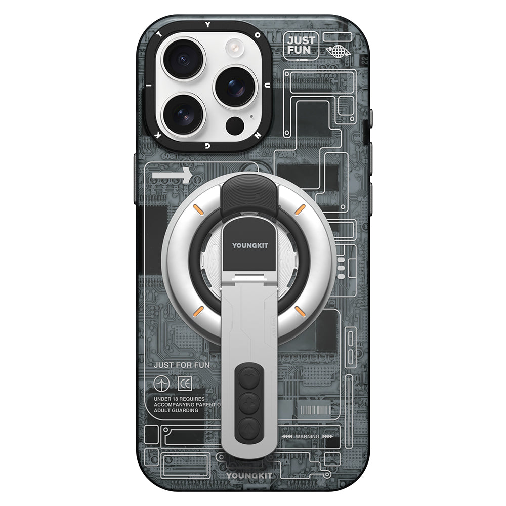 Youngkit Technology Serisi Telefon ve Tabletler için Magnetik Ring Stand Youngkit Technology Serisi Telefon ve Tabletler için Magnetik Ring Stand